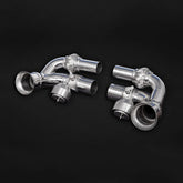 Porsche 991 GT3/RS/911R - Valved Middle Silencer Delete Pipes
